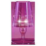 Kartell Take designerbordlampe, rosa