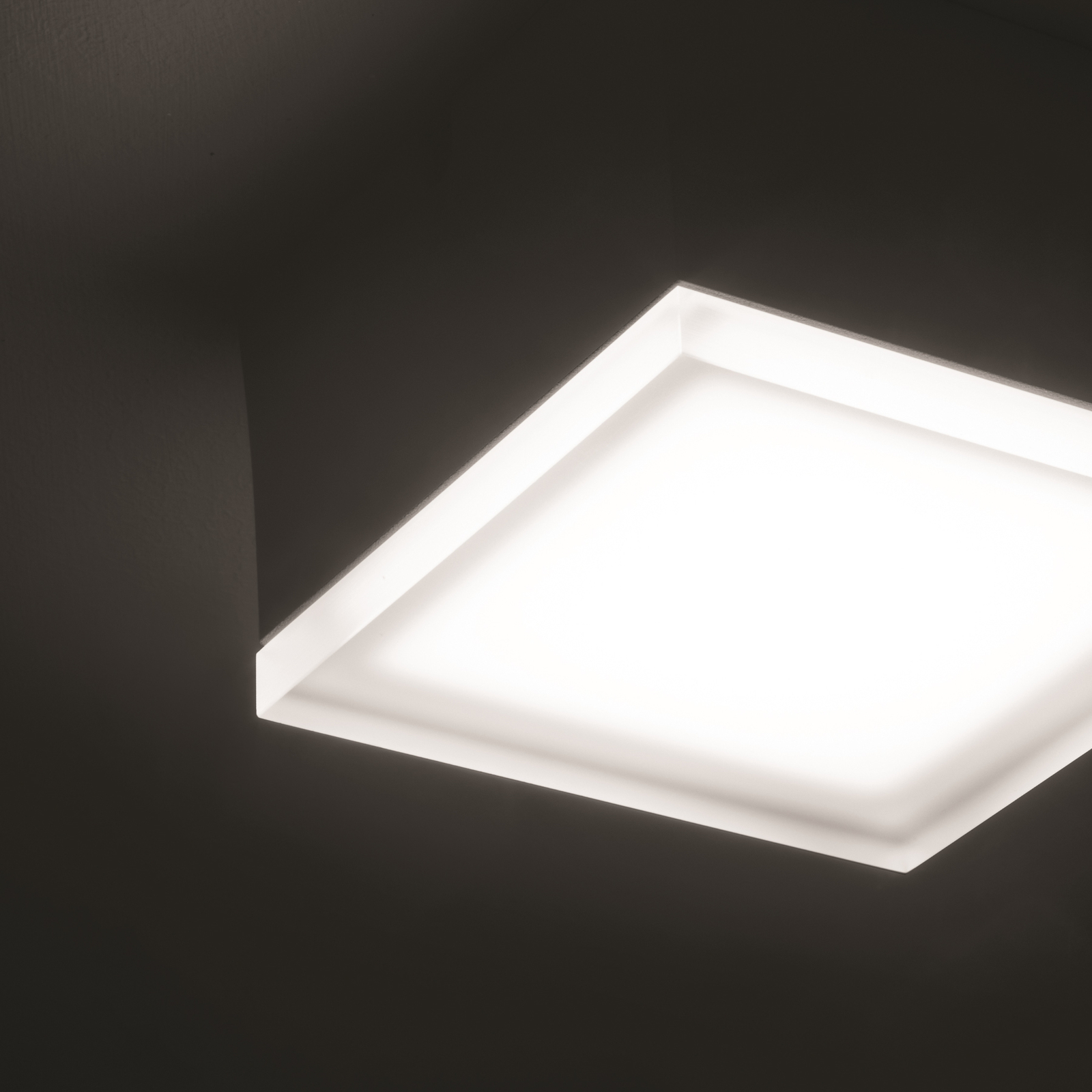 LED-Außenwandlampe 1425 graphit 12,5 x 12,5cm