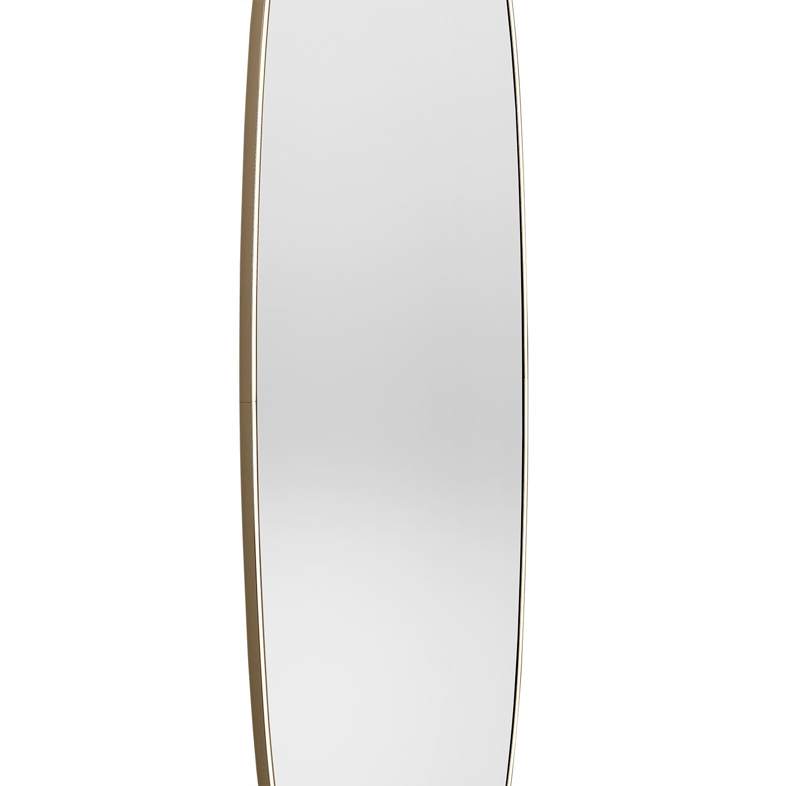 FLOS La Plus Belle LED wall mirror, bronze