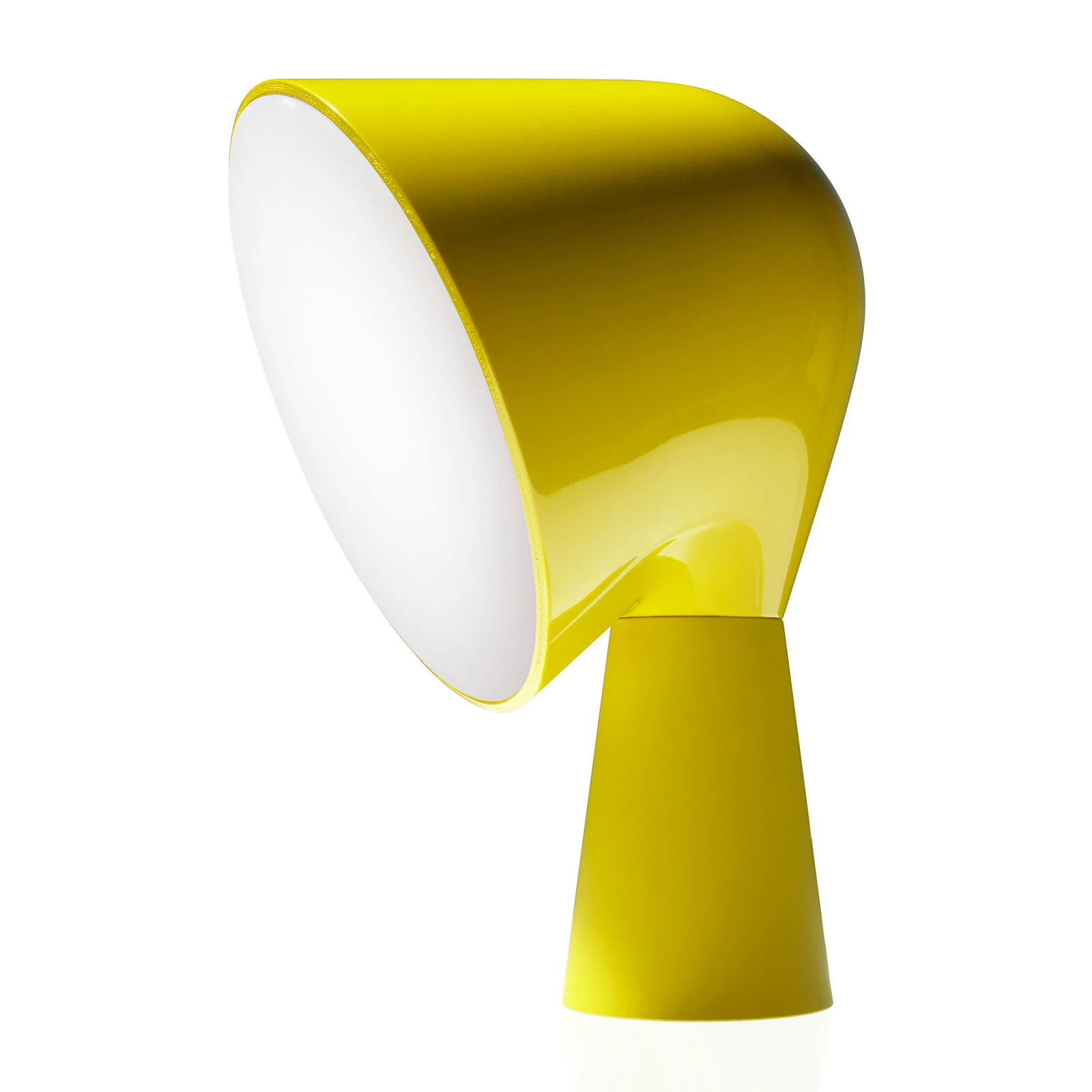 Foscarini Binic dizajnová stolová lampa, žltá