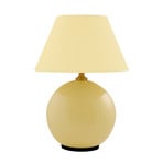 IRIS PORTABLE Tischlampe, gelb/gelb, 23 cm - Globen Lighting