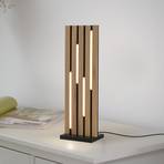 Paul Neuhaus Smart LED stalinis šviestuvas Q-Acoustic wood aukštis 60 cm