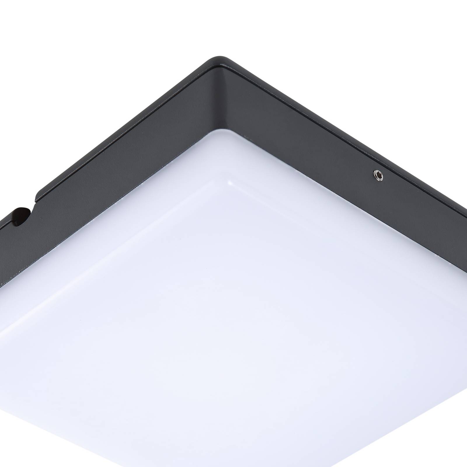 Lampa sufitowa LED Thlio, szary, 16 cm, czujnik HF