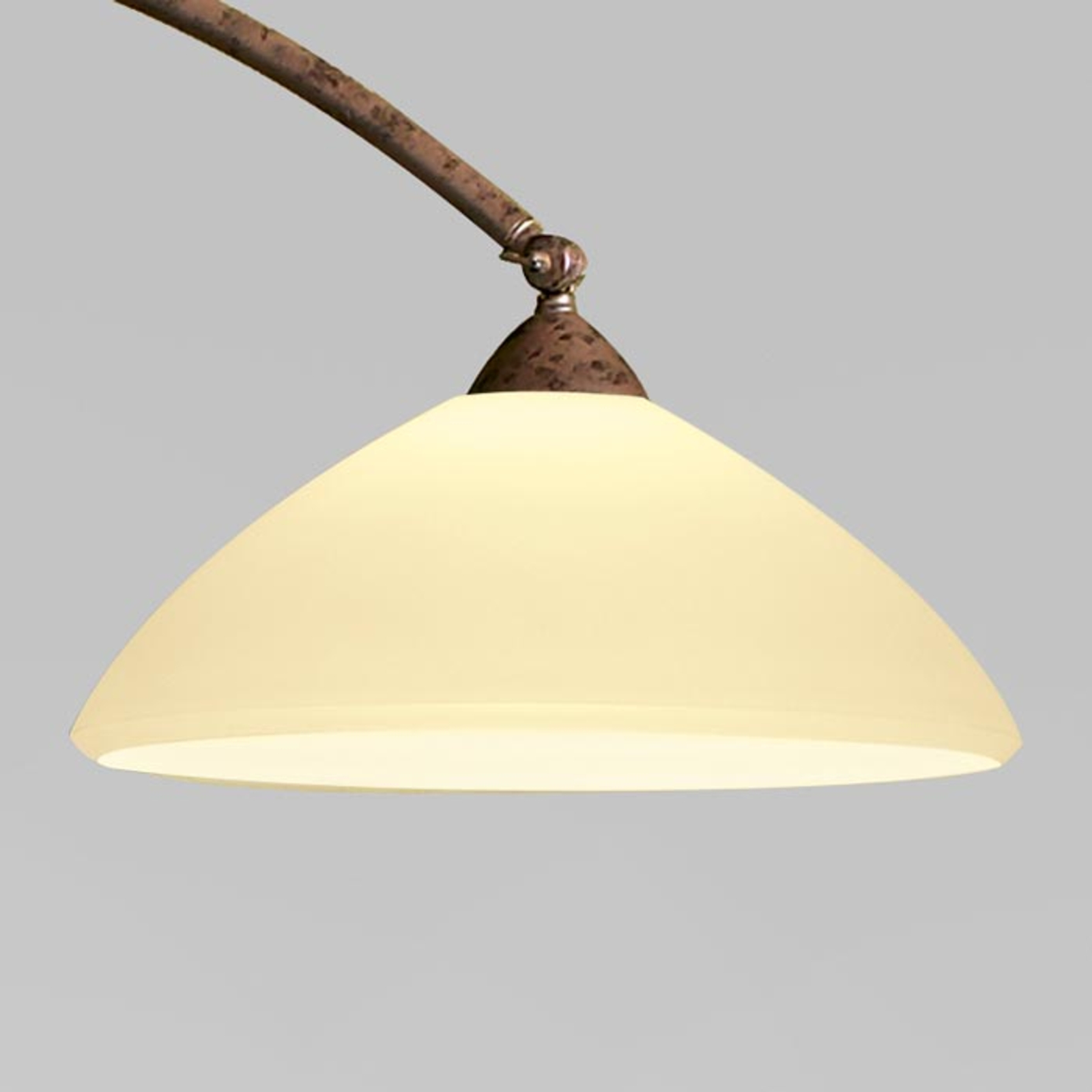 Bogenleuchte Samuele, Ausladung 165cm
