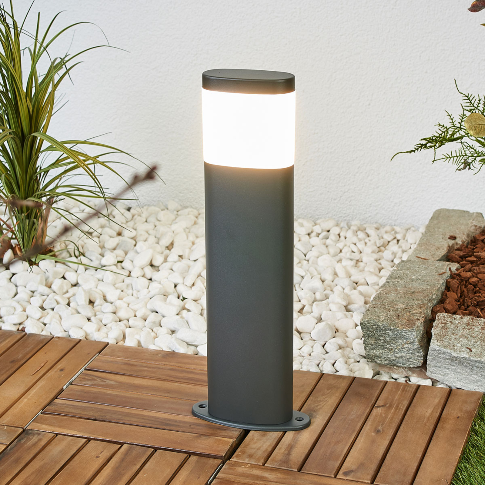 Marius LED outdoor pillar lamp Lights.ie
