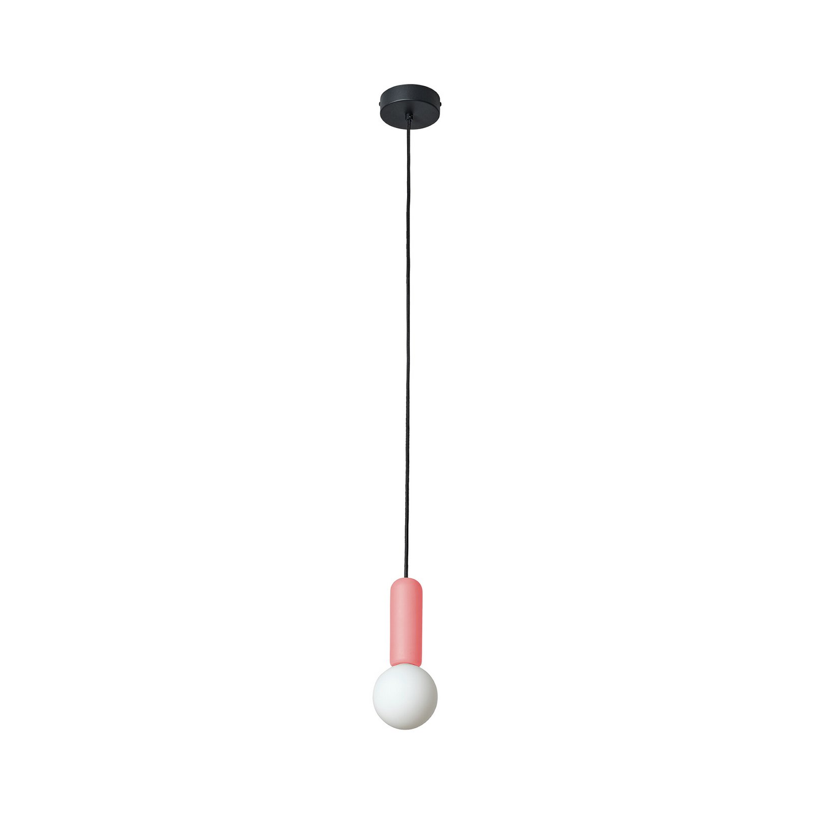 Lampada a sospensione OSRAM Decor Concrete Mic, rosa, cemento, G9
