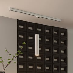 Arcchio Ejona skinnependel hvid GU10 6/35cm