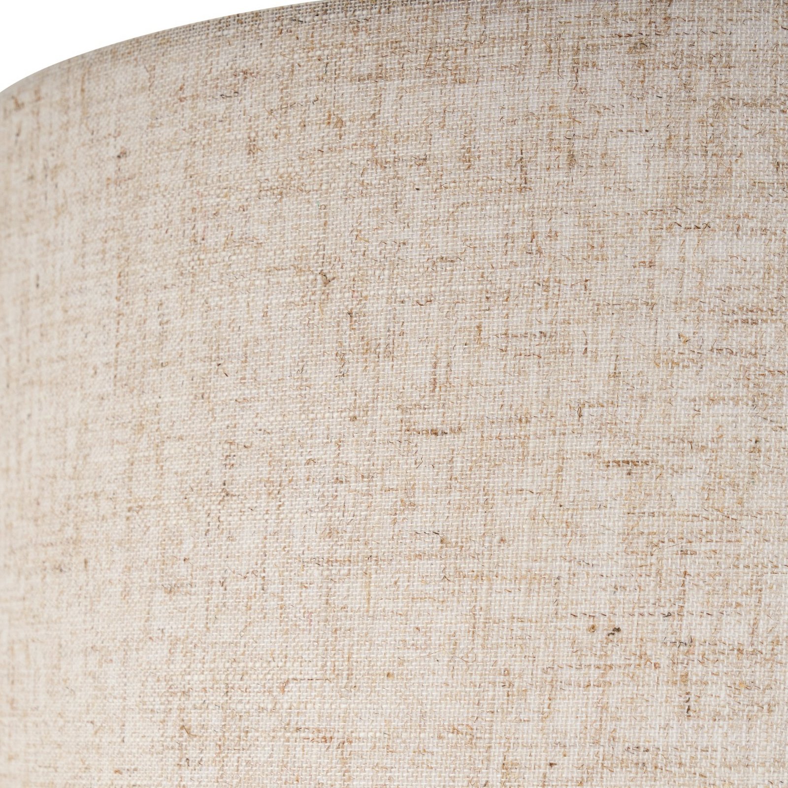 Elfie pöytävalaisin, beige, E27, Ø 35 cm, pellava - Lindby