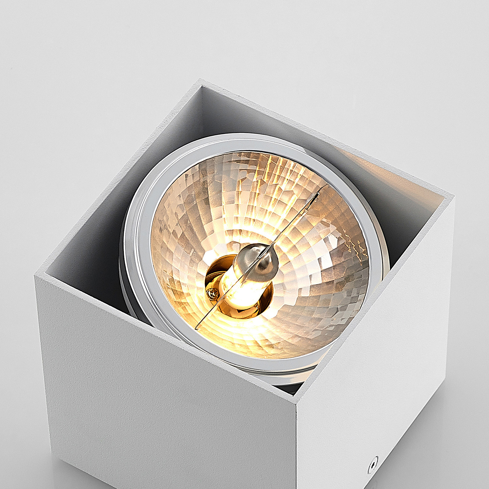 Arcchio Jarle plafondlamp, 1-lamp wit