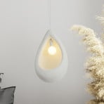Suspension 23163, blanche, Ø 40 cm, fibre de verre, E27