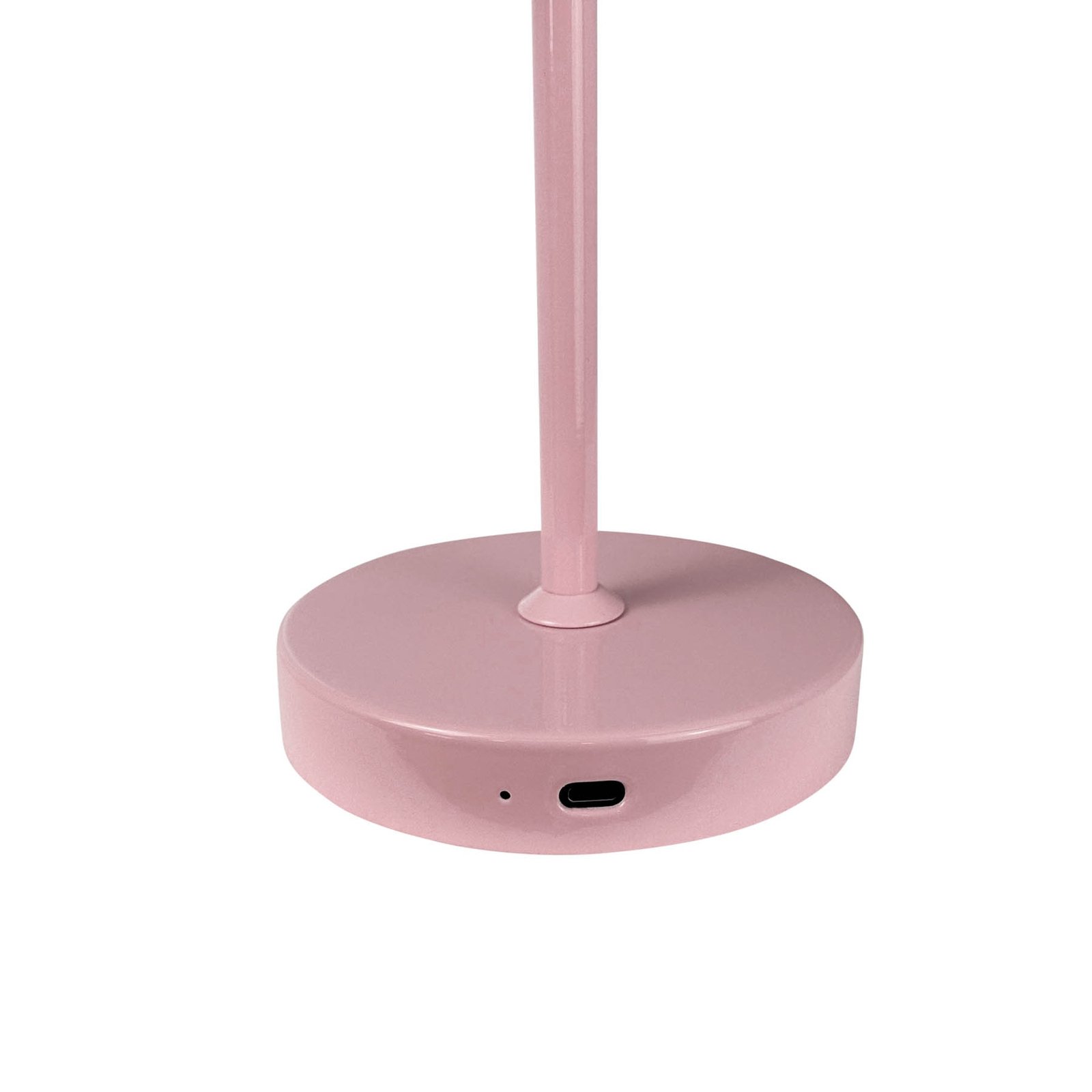 Dyberg Larsen Stockholm rechargeable table lamp, pink