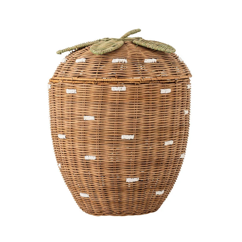 Bloomingville - Pelino Panier w/Lid Brown