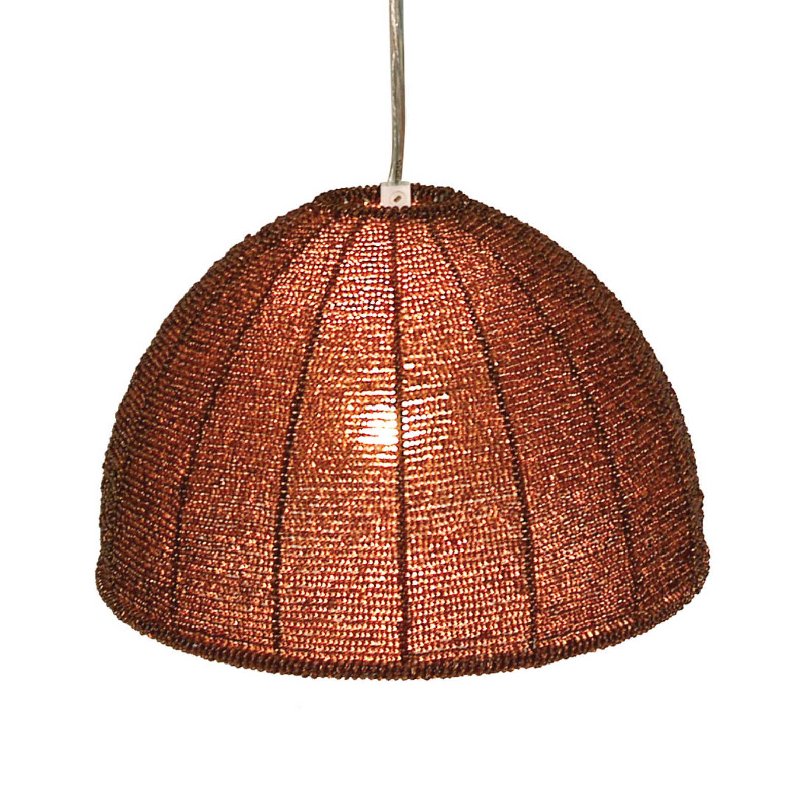 Näve Pearl hanging light brown | Glass