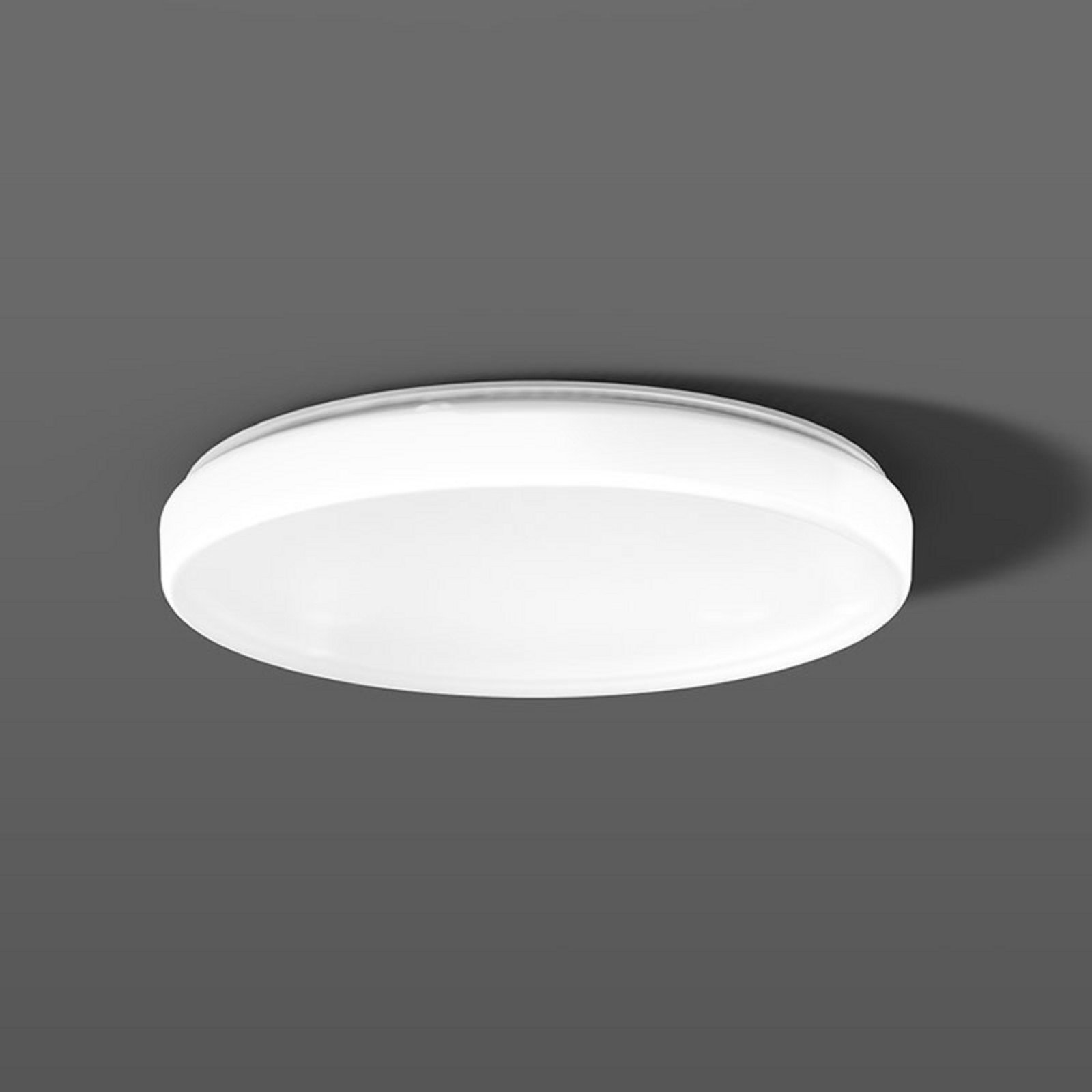 RZB Polimer plat cerc Slim on/off 21W 36cm 840 - Hol - alb opal - Plastic