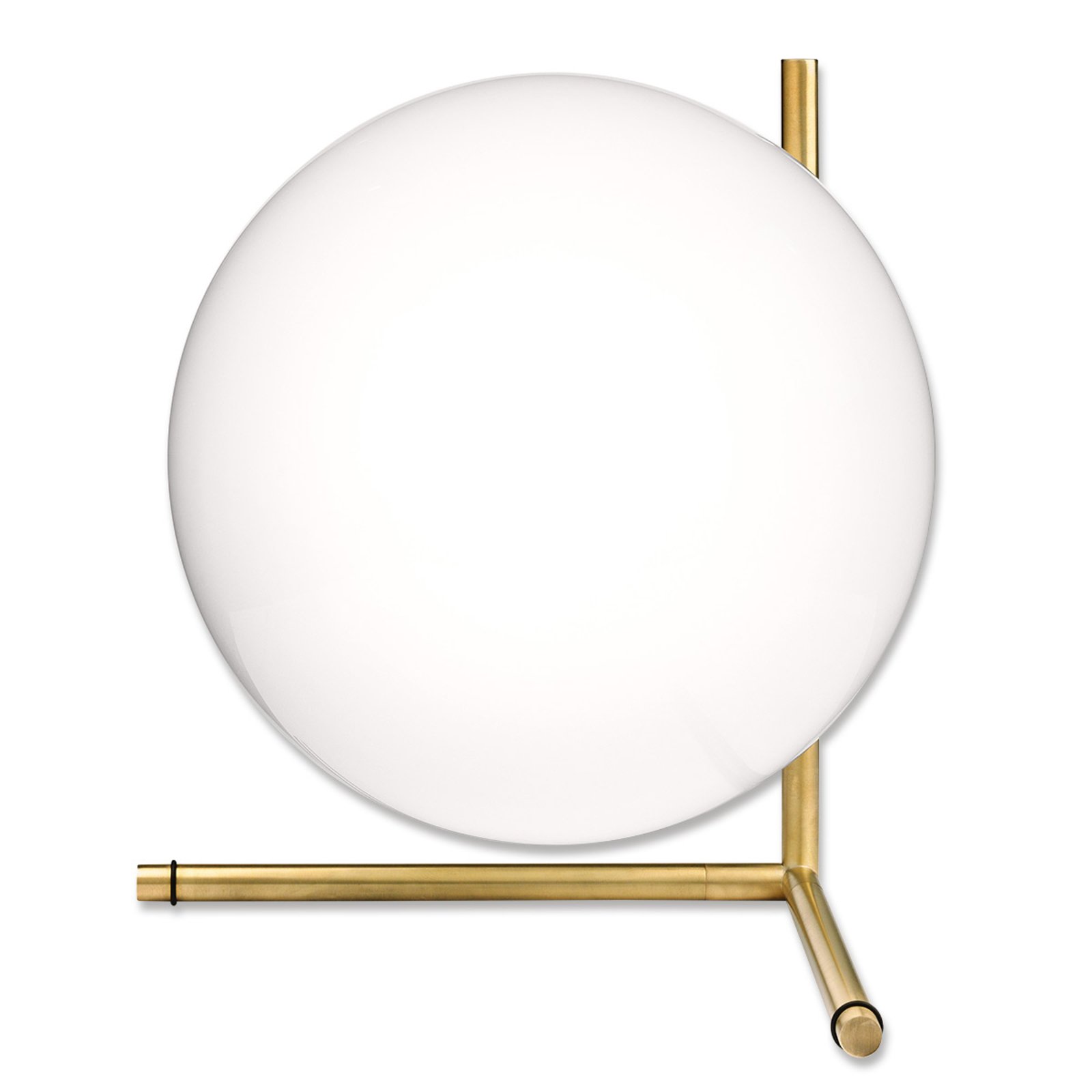 FLOS IC T2 table lamp, brushed brass