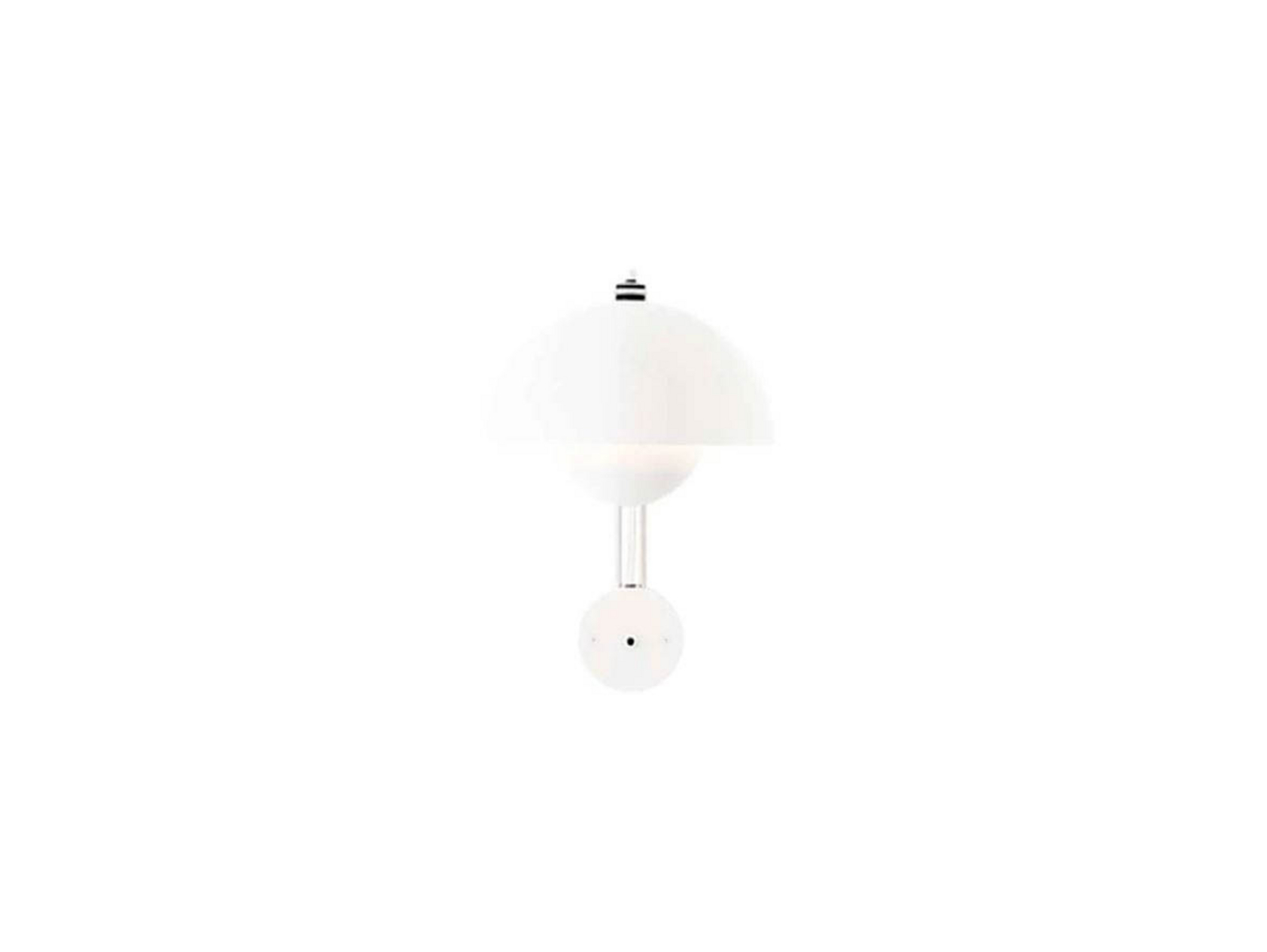 Flowerpot VP8 Wall Lamp Matt White - &Tradition