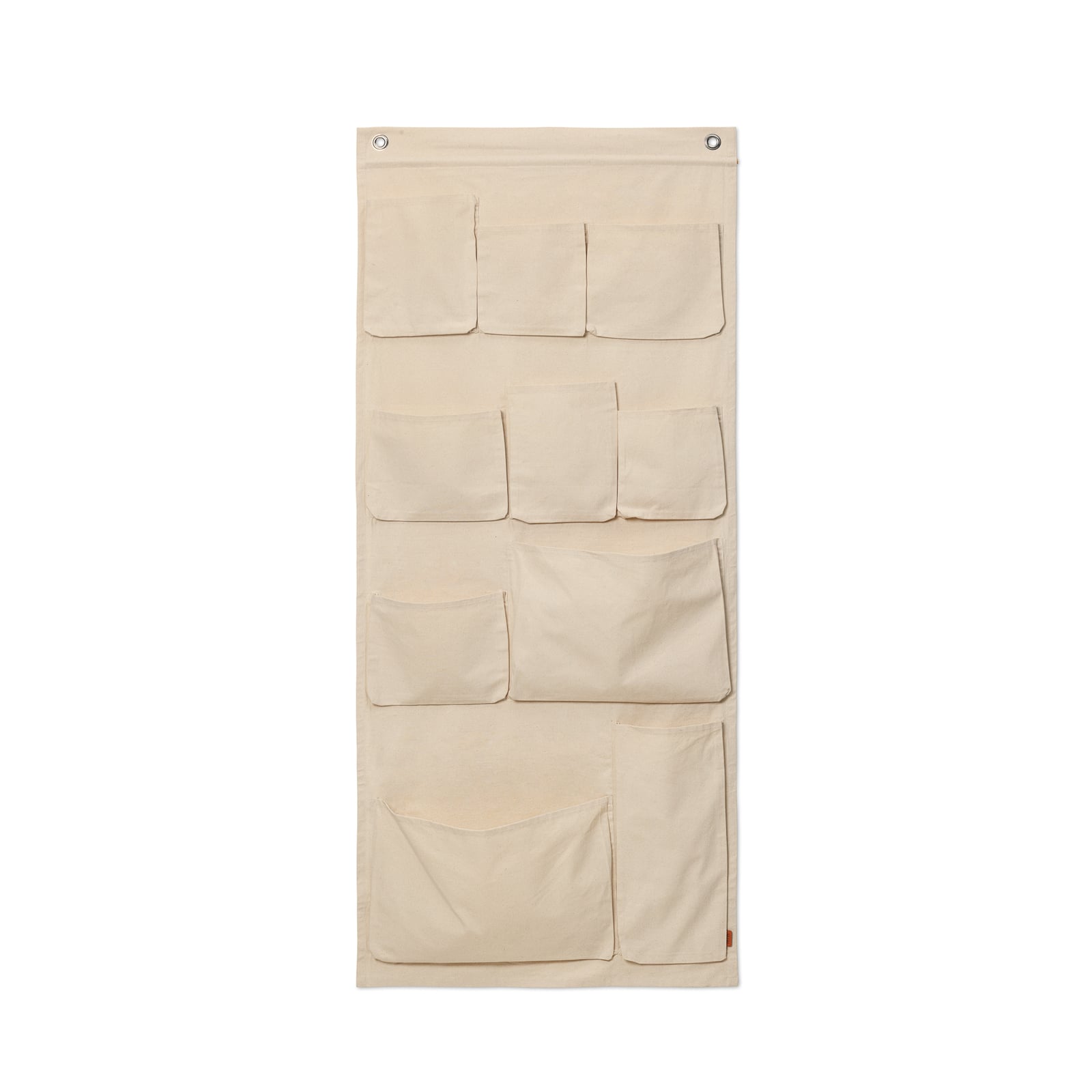 Bolso de pared Canvas XL, beige, algodón, 160 cm - ferm LIVING
