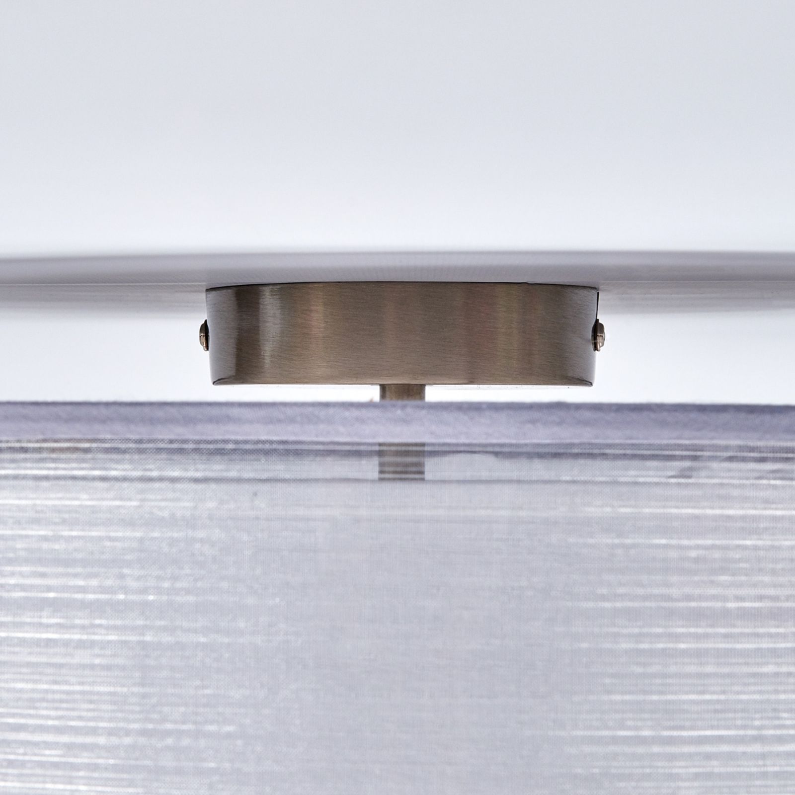 Nica Plafondlamp Deckenleuchte Ø40 Grey/White - Lindby