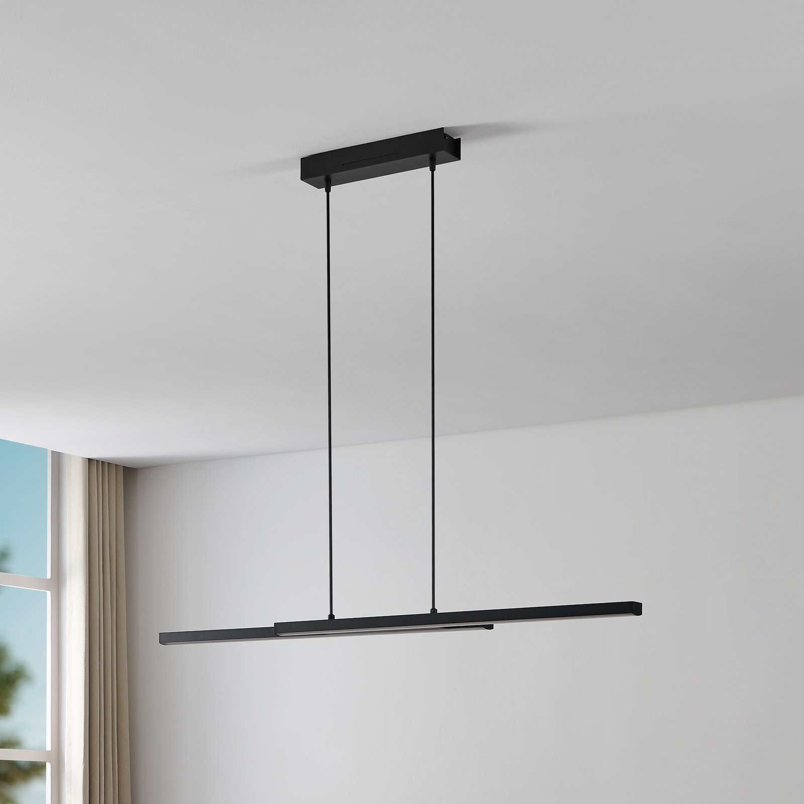 EGLO connect Fraioli-Z lámpara colgante LED negro