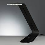 TECNOLUMEN Flad - stolní lampa LED, černá