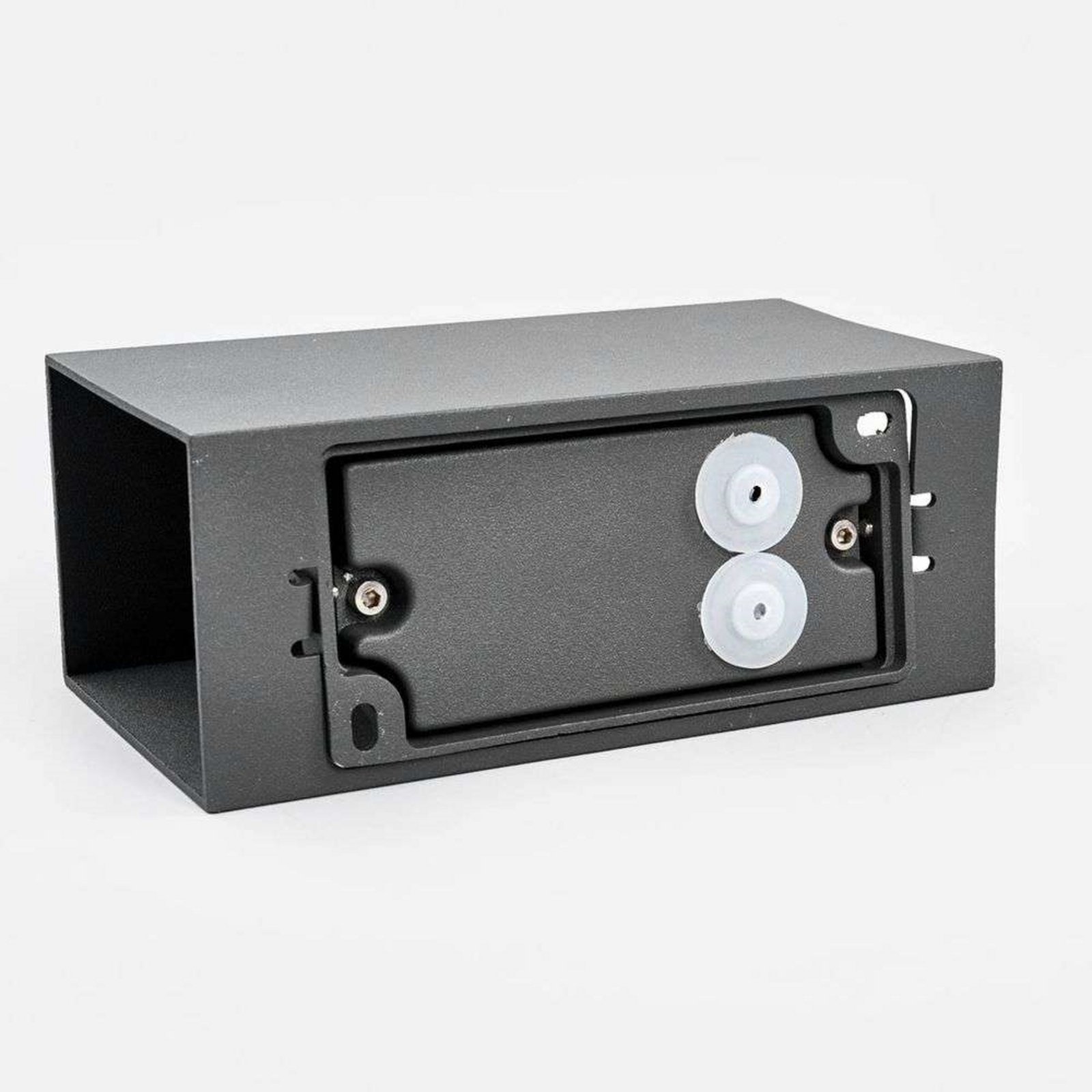 Mikka Buiten Wandlamp IP54 Dark Grey - Lucande