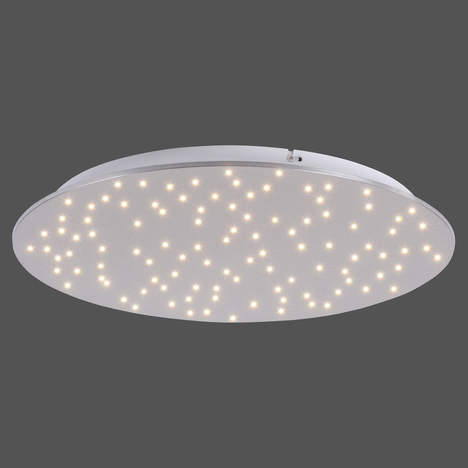 LED stropní světlo Sparkle CCT dim ocel Ø 48cm