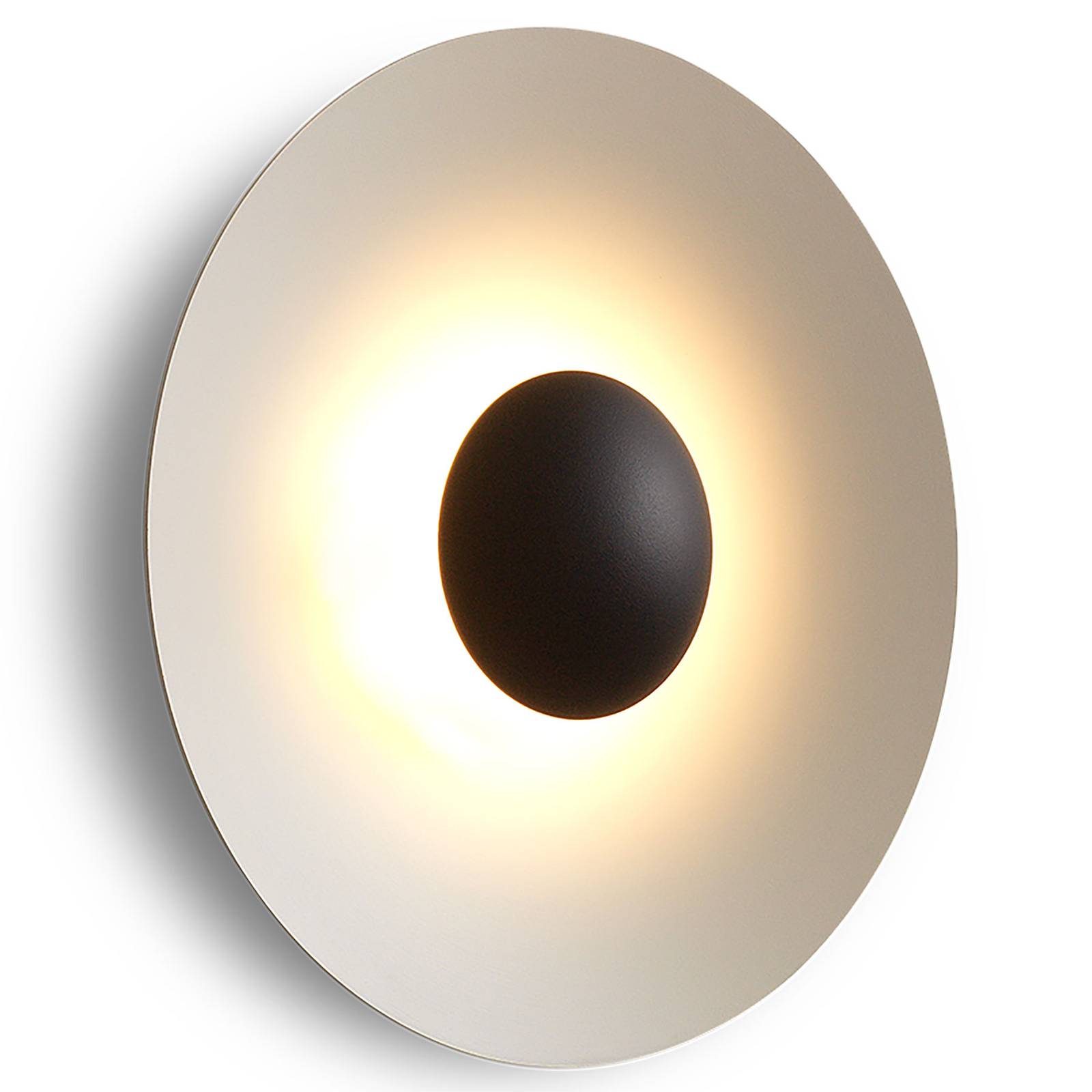 MARSET Ginger 42C LED-Wandlampe Ø42cm sand