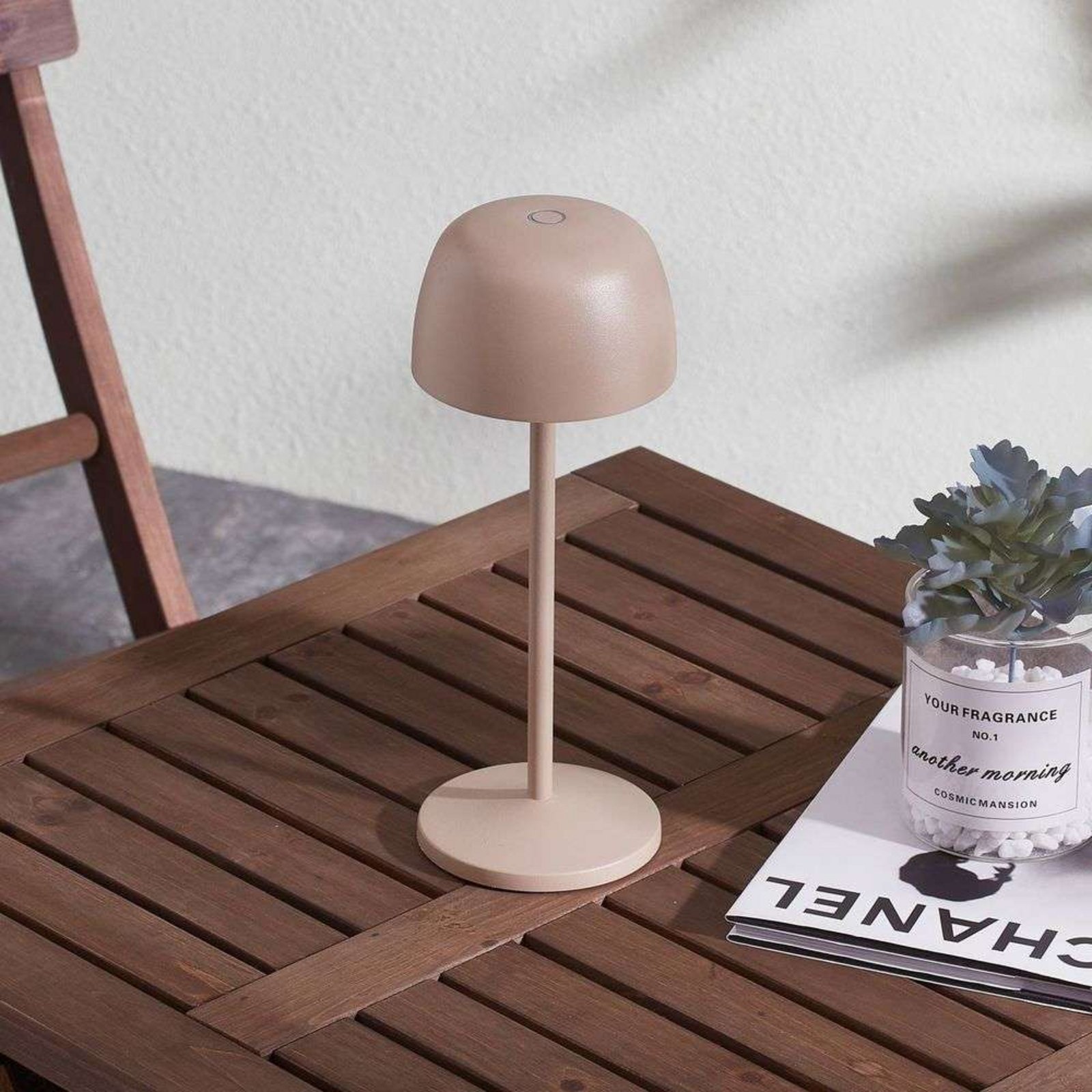 Arietty Portable Bordslampa Sand Beige - Lindby