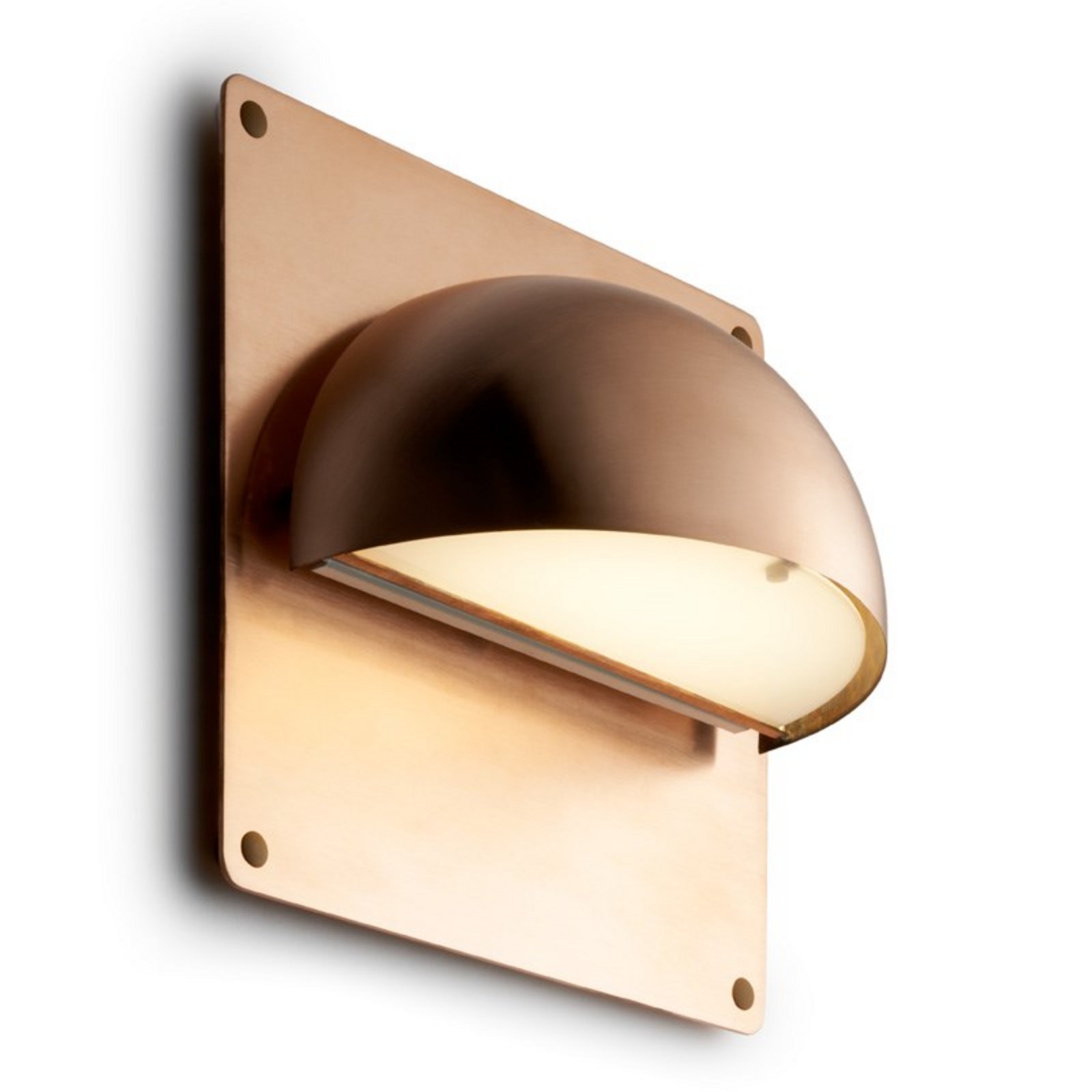 Rørhat Placa Posterior 30x30 Raw Copper - LIGHT-POINT