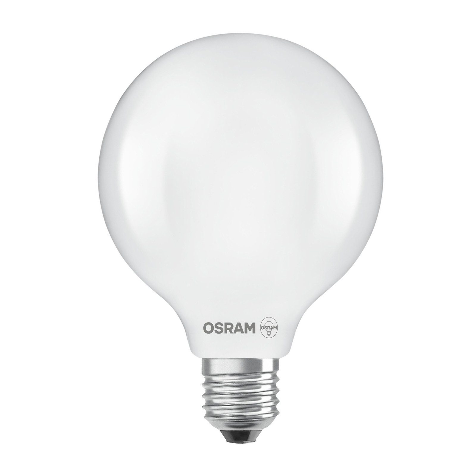 OSRAM LED-lampa Globe G95 E27 5W matt 6 500K