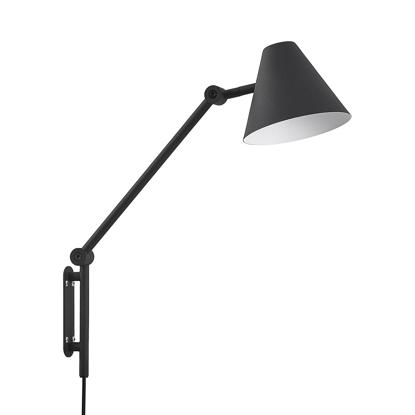 Lucande Phina fali lámpa, kihúzható 50,7 cm