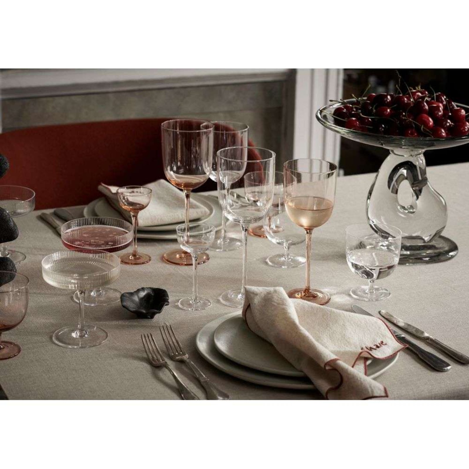 Host Liqueur Glasses Set of 4 Blush - Ferm Living