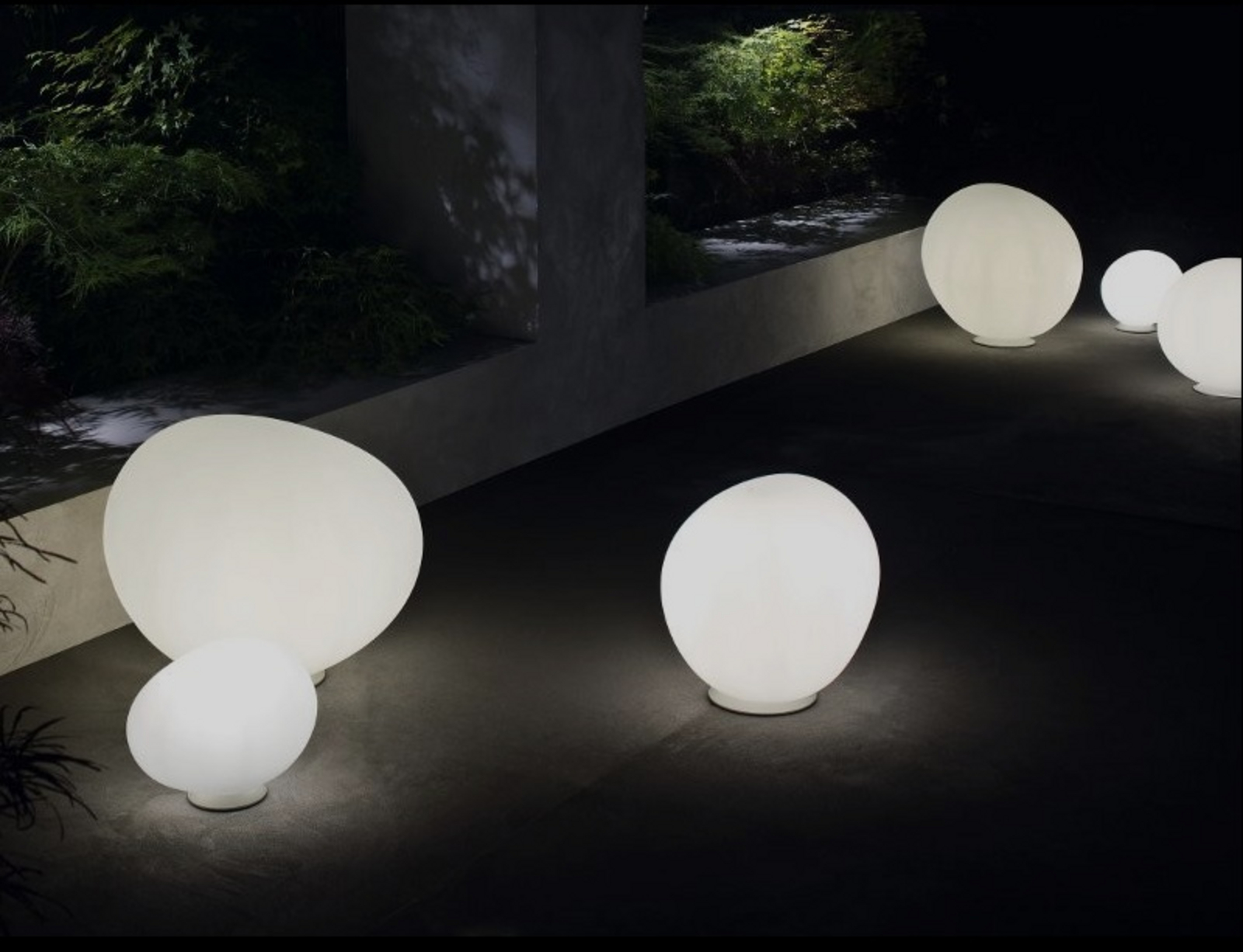 Gregg Exterior Lampadar XL Alb - Foscarini