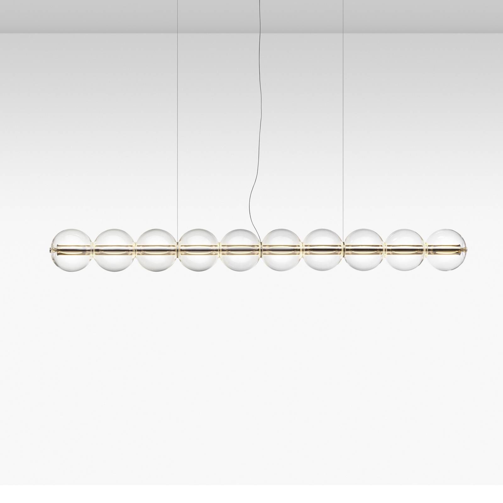 FLOS LED závesné svietidlo LUCE SFERICA S2, sklo