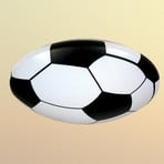 Futbola griestu gaisma, plastmasa