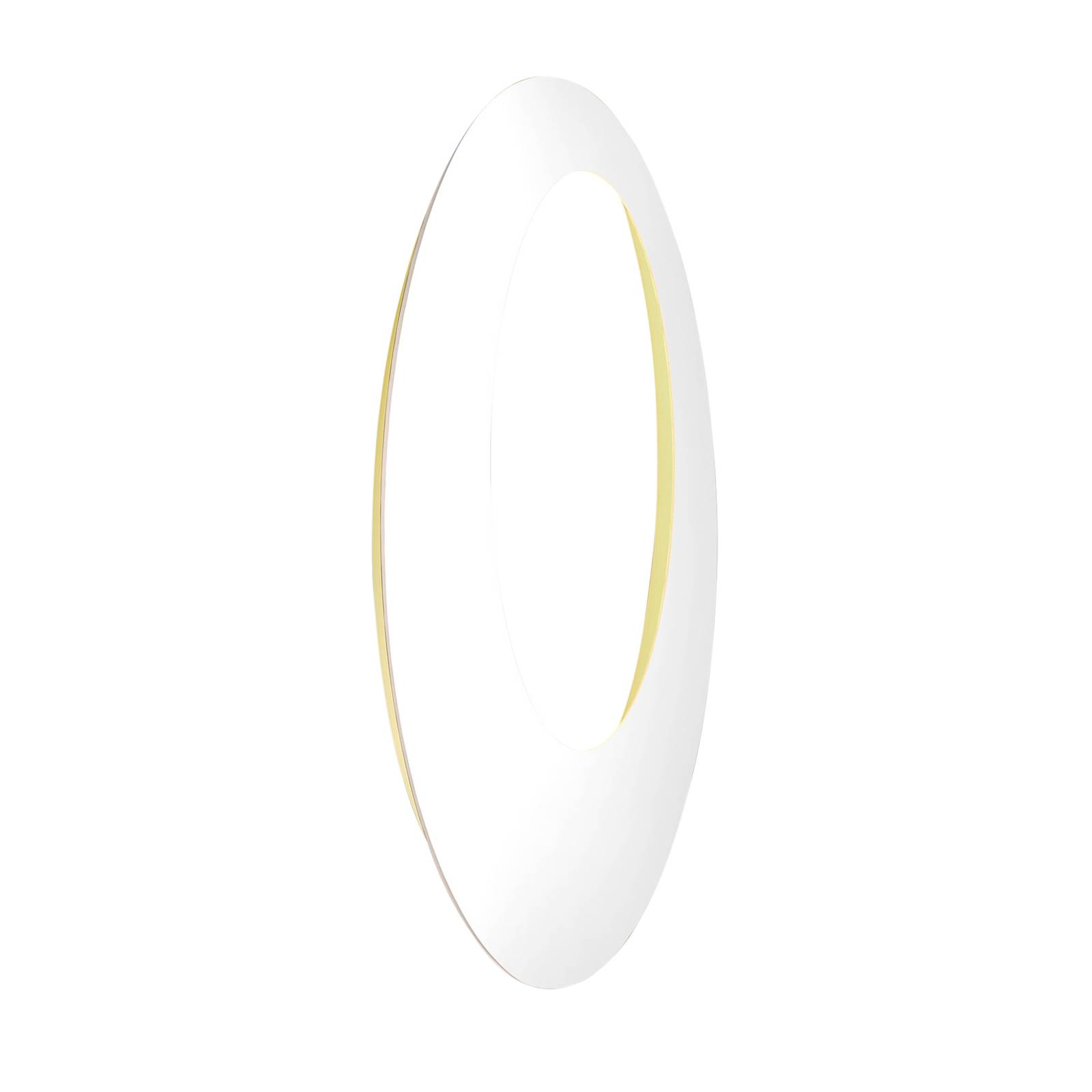 Escale Escale Blade Open LED nástěnné svítidlo, bílé, Ø 95 cm