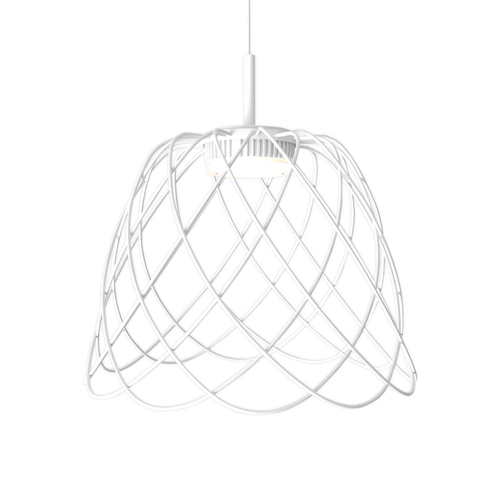 Gibas Designer Pendant Light - Living / Dining Room - Hanging Light - White