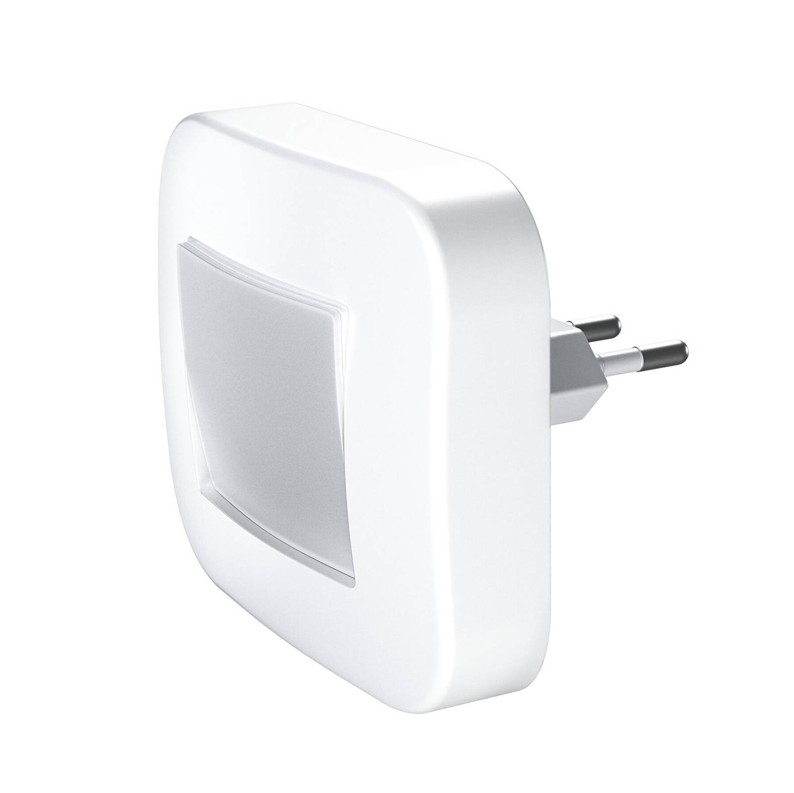 LEDVANCE Lunetta Hall White LED night light tilt, for Bedroom, polycarbonate, 0.2 W, W: 8.4 cm, H: 7.3 cm