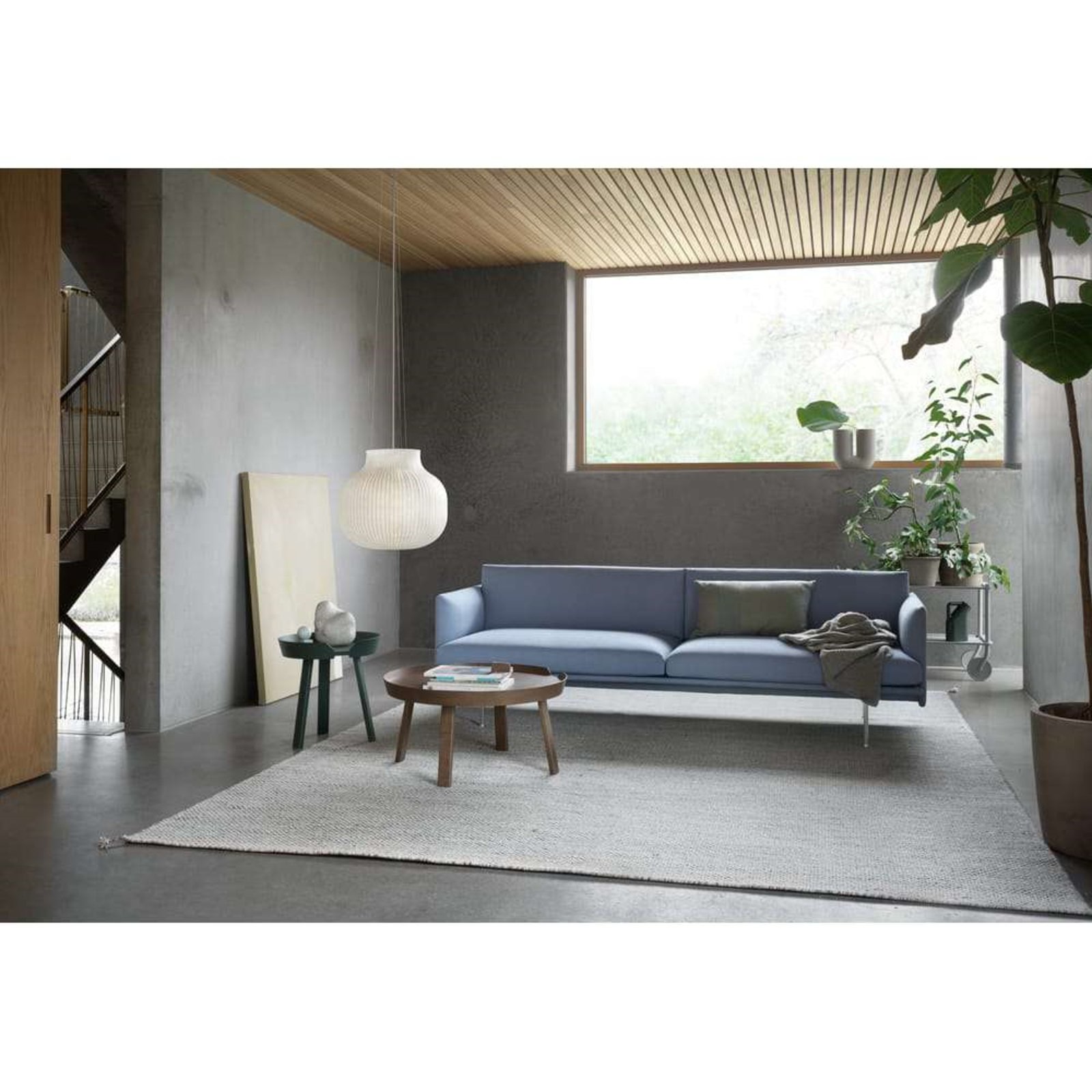 Around Coffee Table Small Anthracite - Muuto