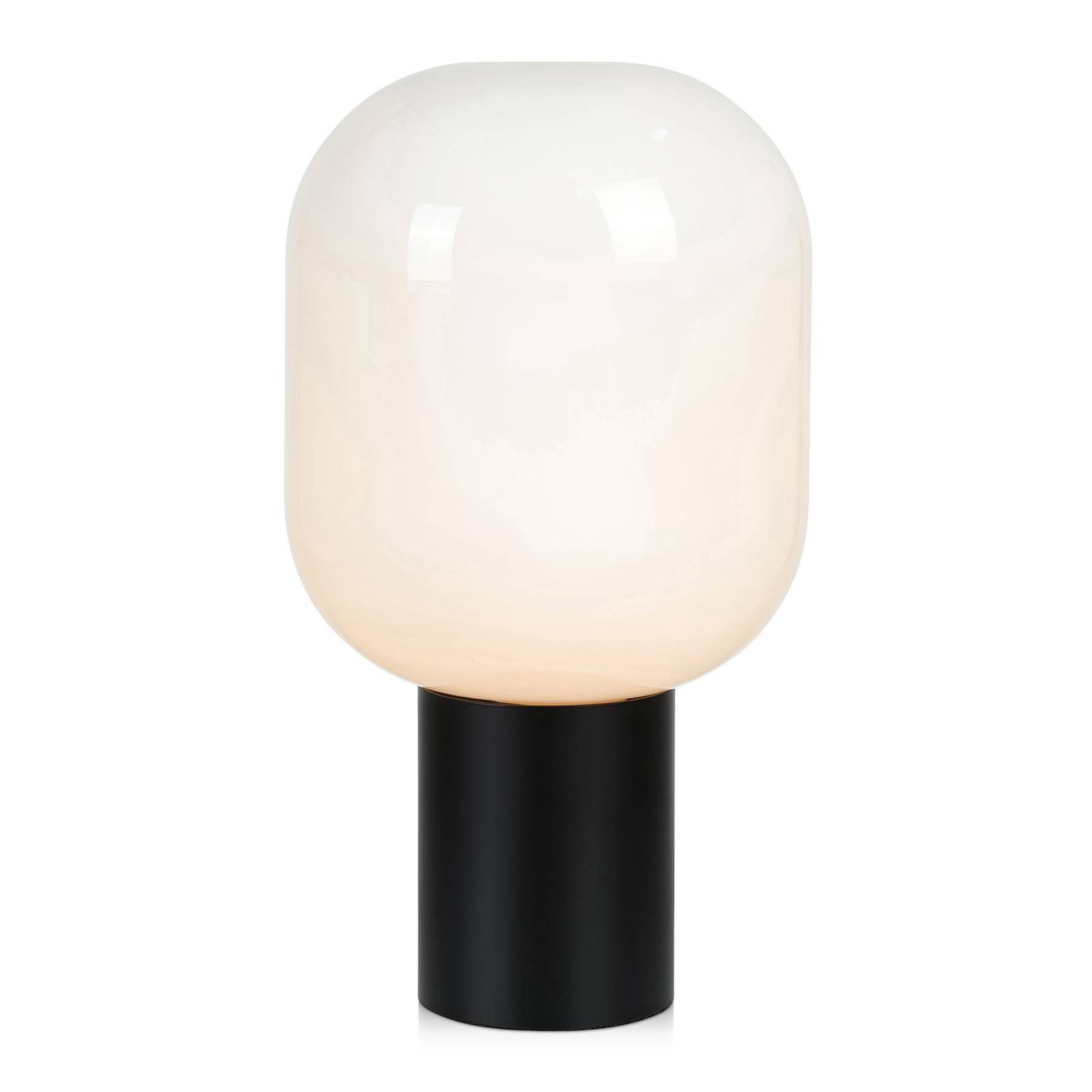 Lampe à poser Brooklyn blanc opale 44 cm