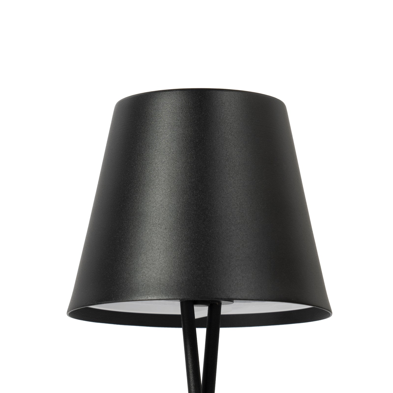 Janea Cross Portable Table Lamp Dim. IP54 Black - Lindby