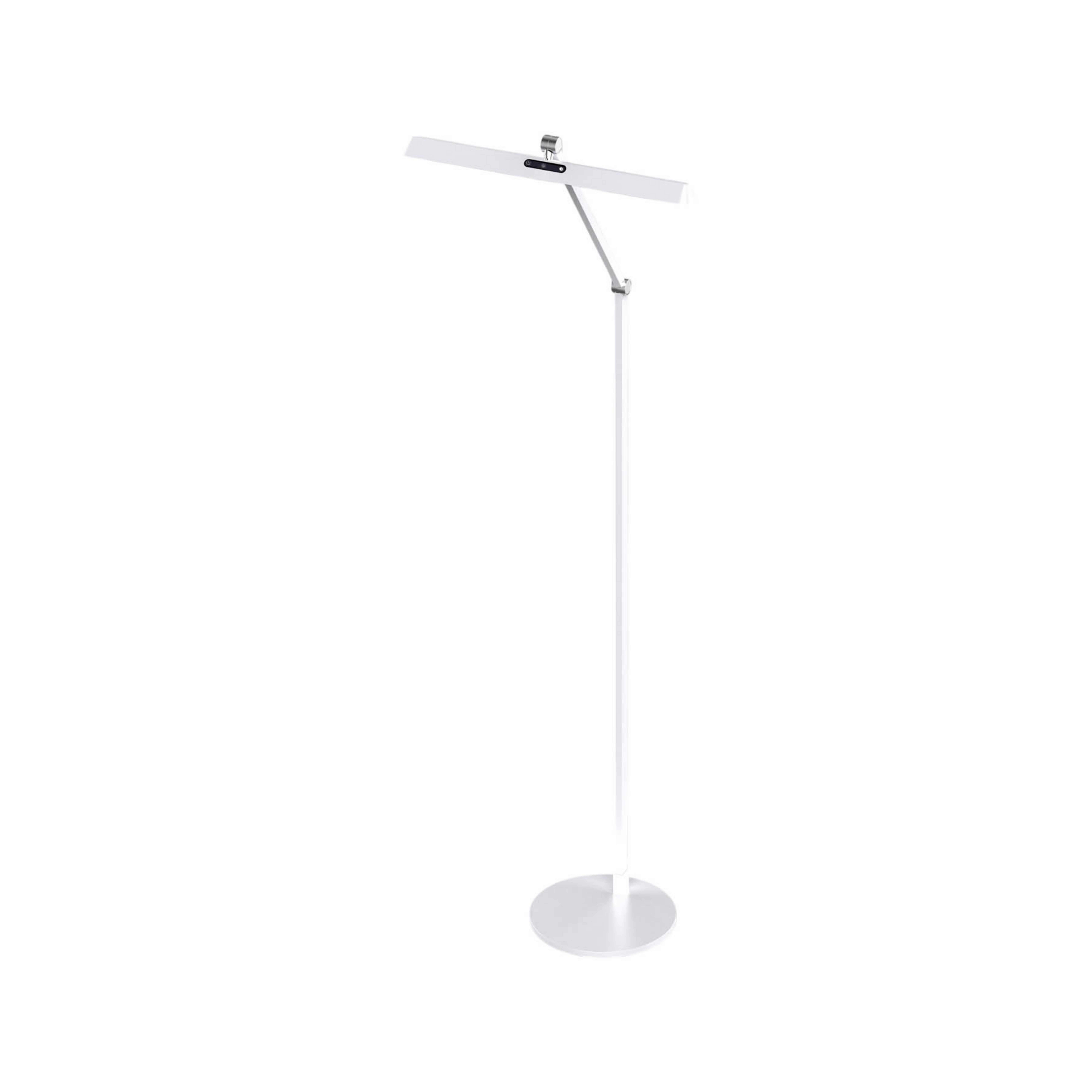 Lampe sur pied LED Beba, blanc, hauteur 110 cm, CCT, variateur d'intensité