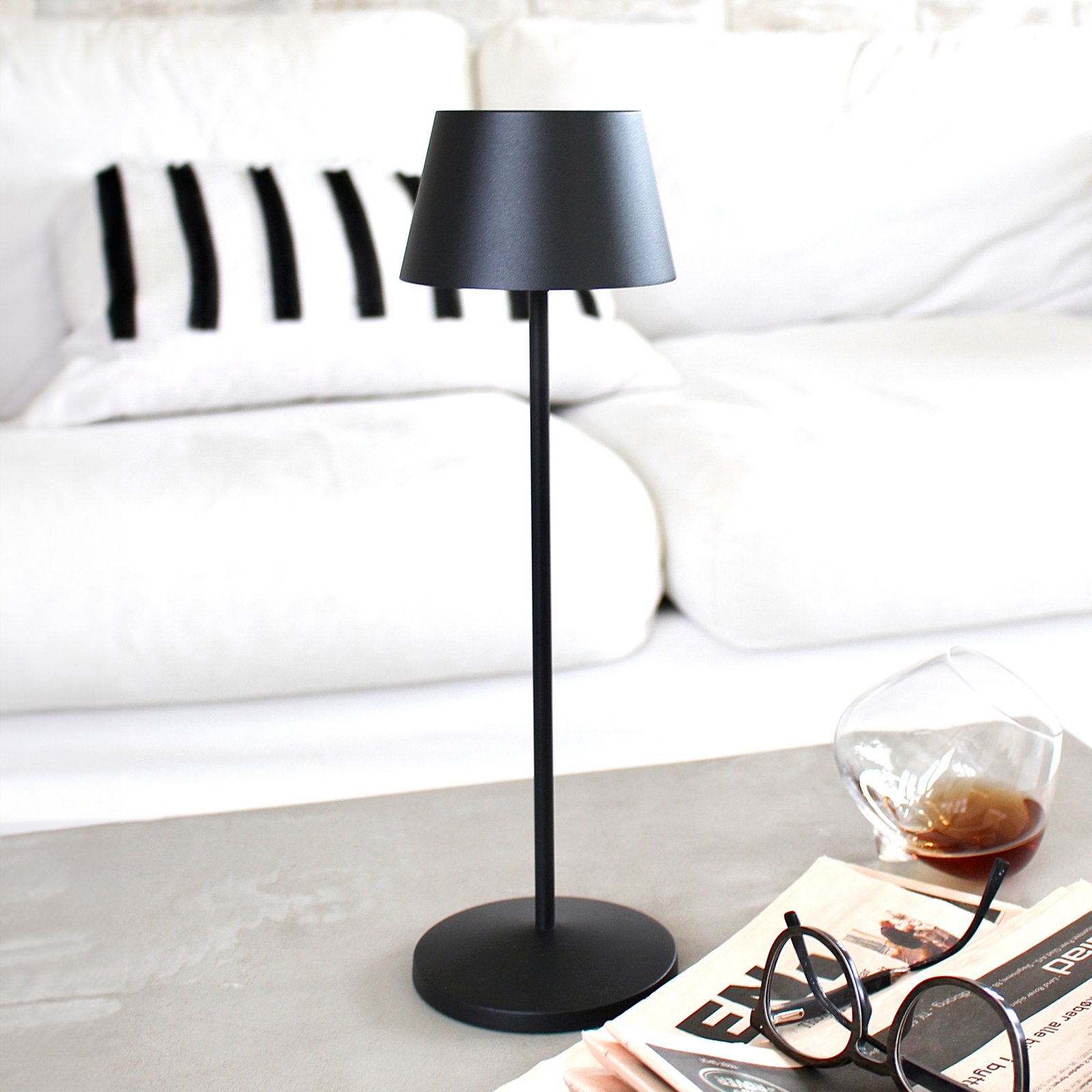 Modi Portable Bordlampe Black - Loom Design