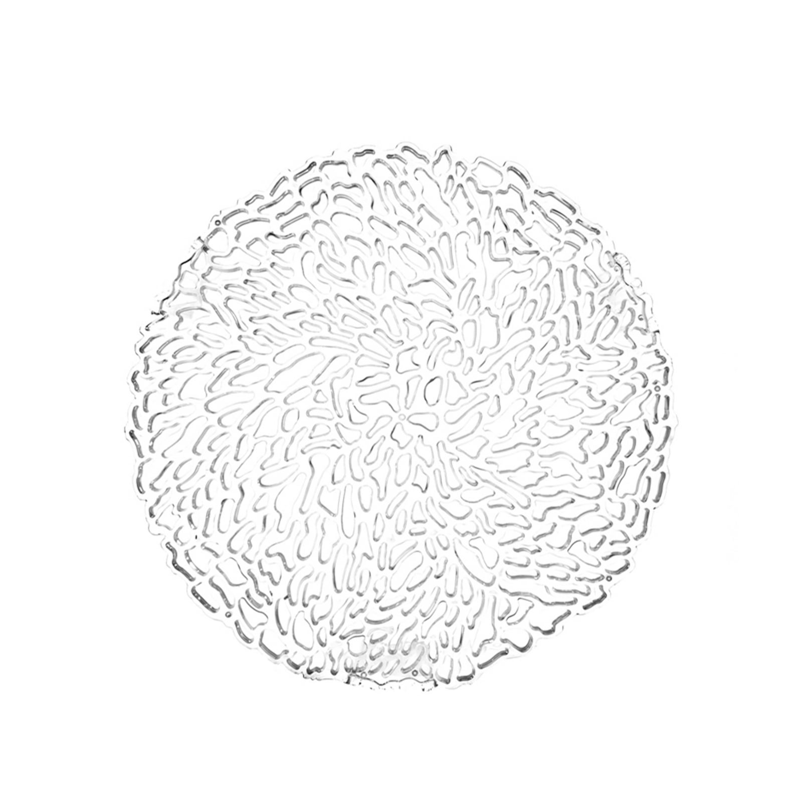 T-Table table, height 28 cm, Ø 50 cm, transparent - Kartell