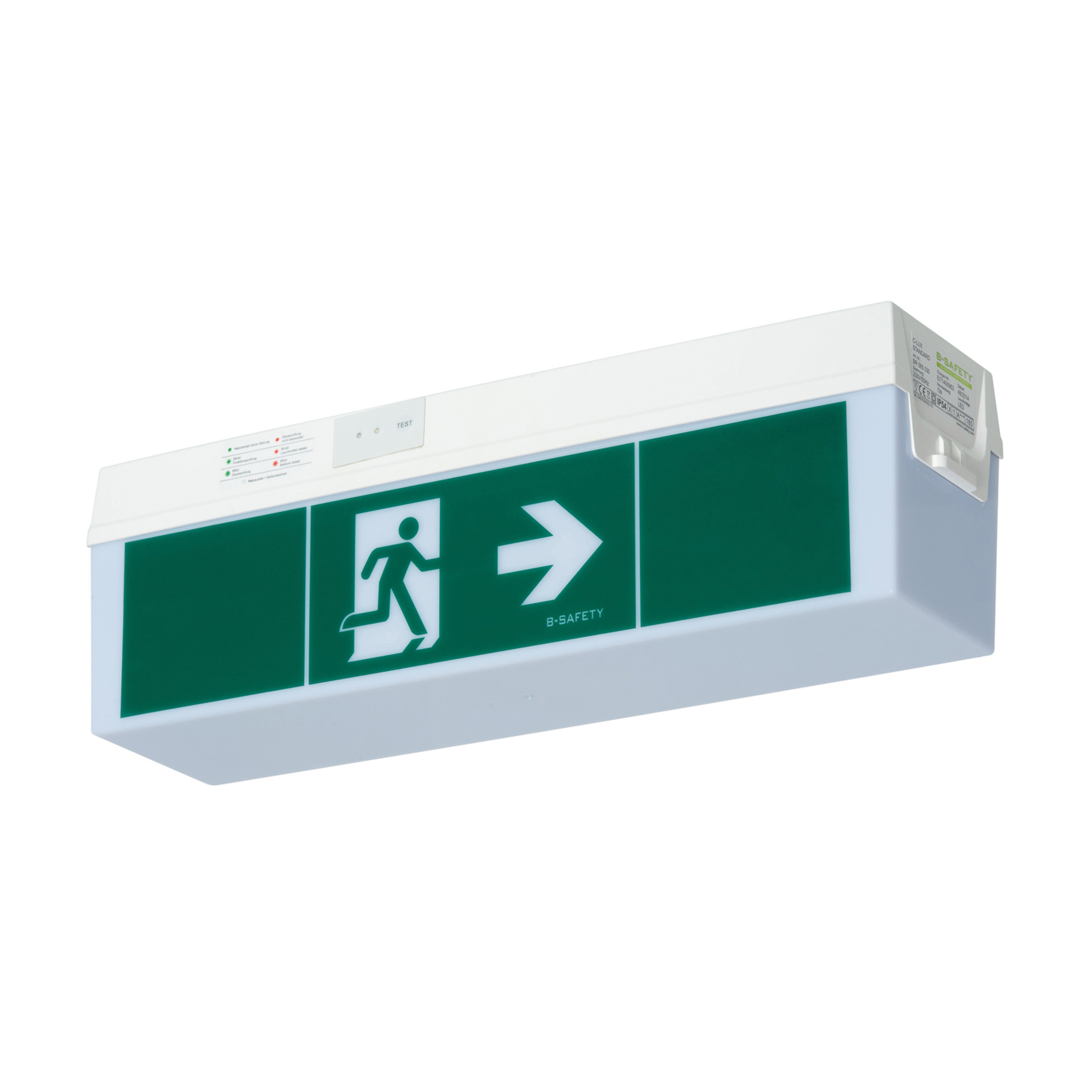 Oświetlenie awaryjne LED C-Lux Standard, zasilanie centralne