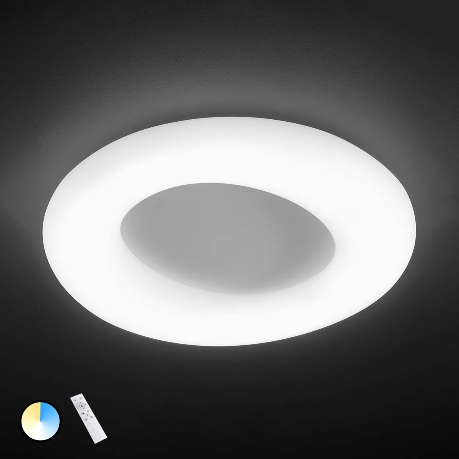 County - regulowana lampa sufitowa LED, Ø 75 cm