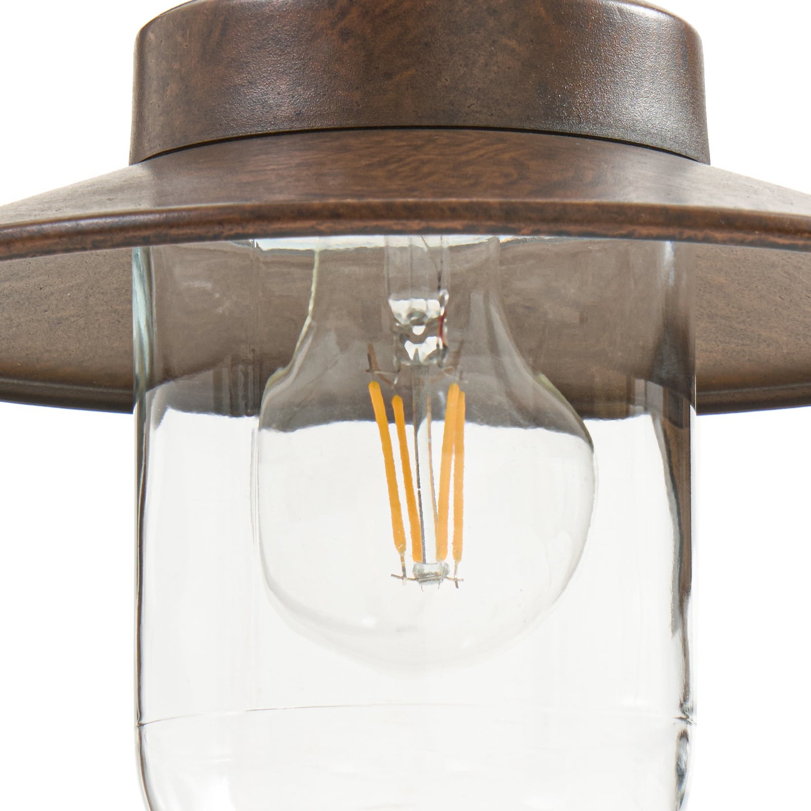 Eloretta svjetiljka za stazu, 110 cm, čelik, hrđa, E27, IP44 - Lindby