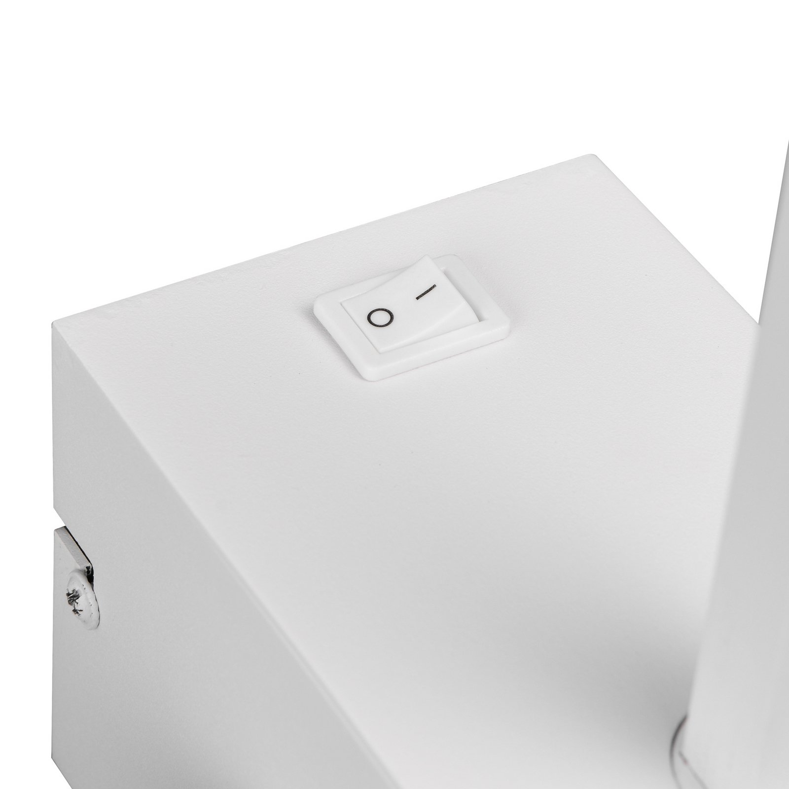 LED-Wandleuchte Cassino, weiß matt, Breite 67 cm, Metall