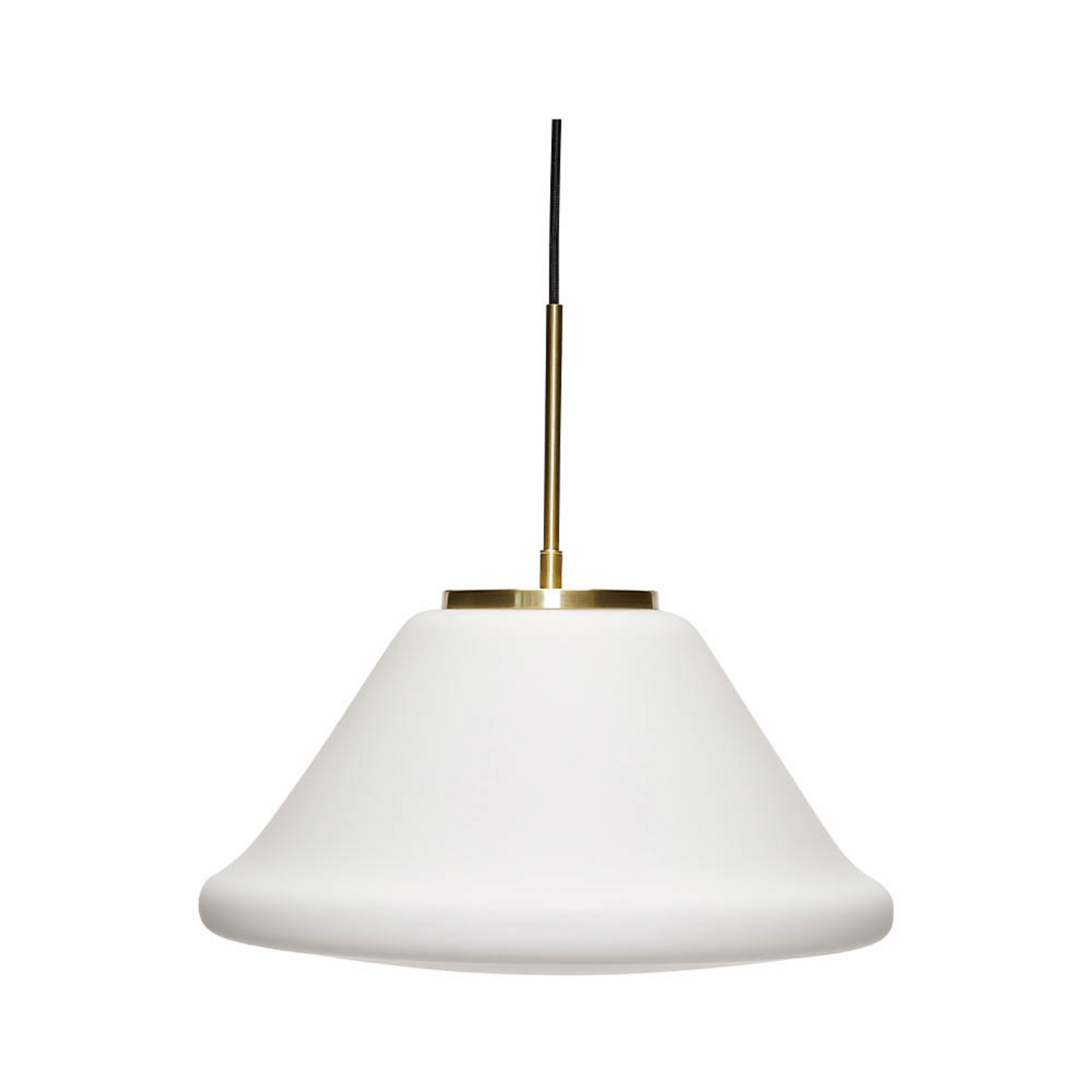 Muse Suspension Triangular Blanc - Hübsch