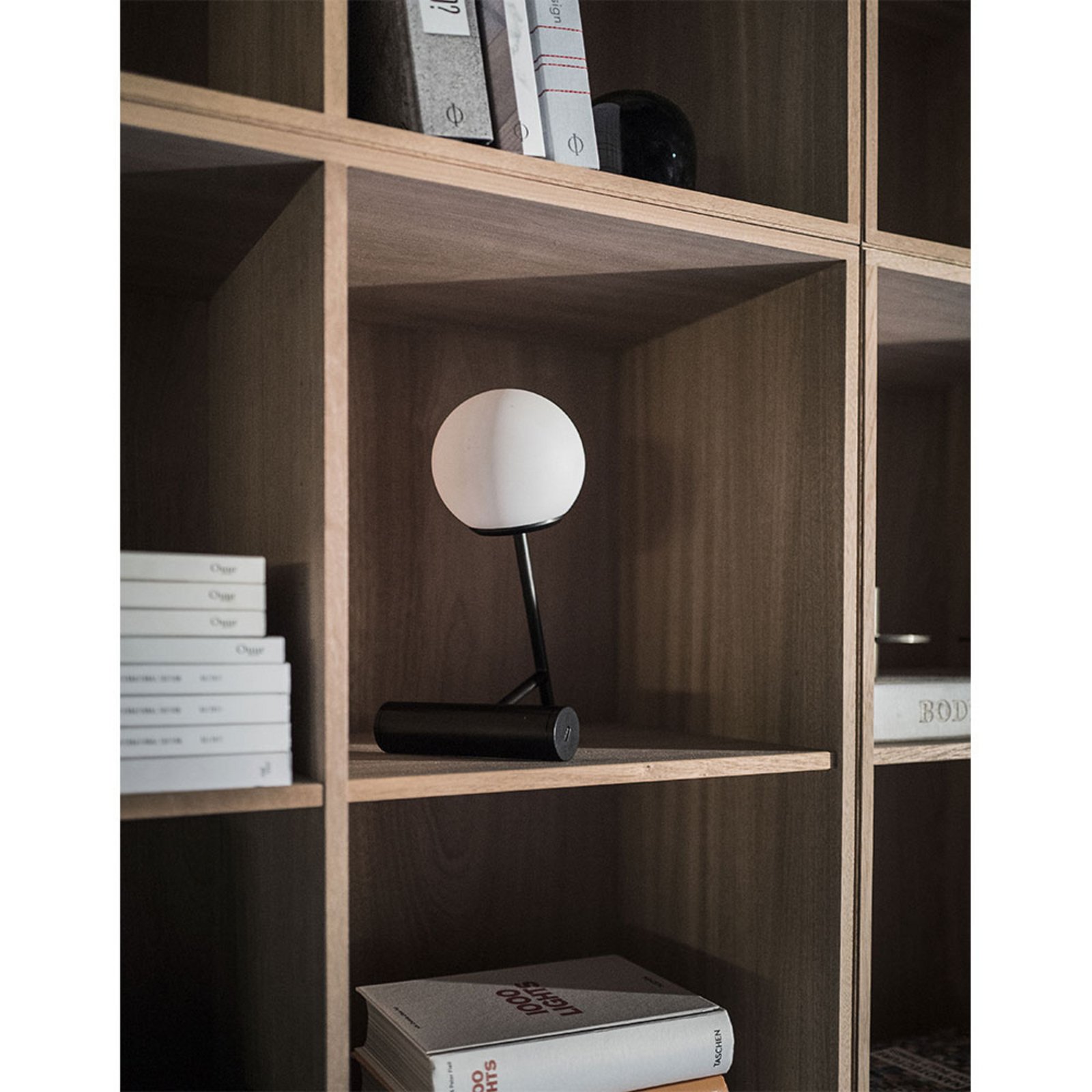 Phare LED Table Lamp Light Grey - Audo Copenhagen